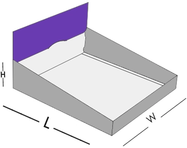 Display Box With Double Walls