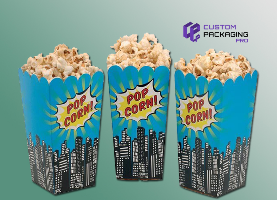 Custom popcorn boxes