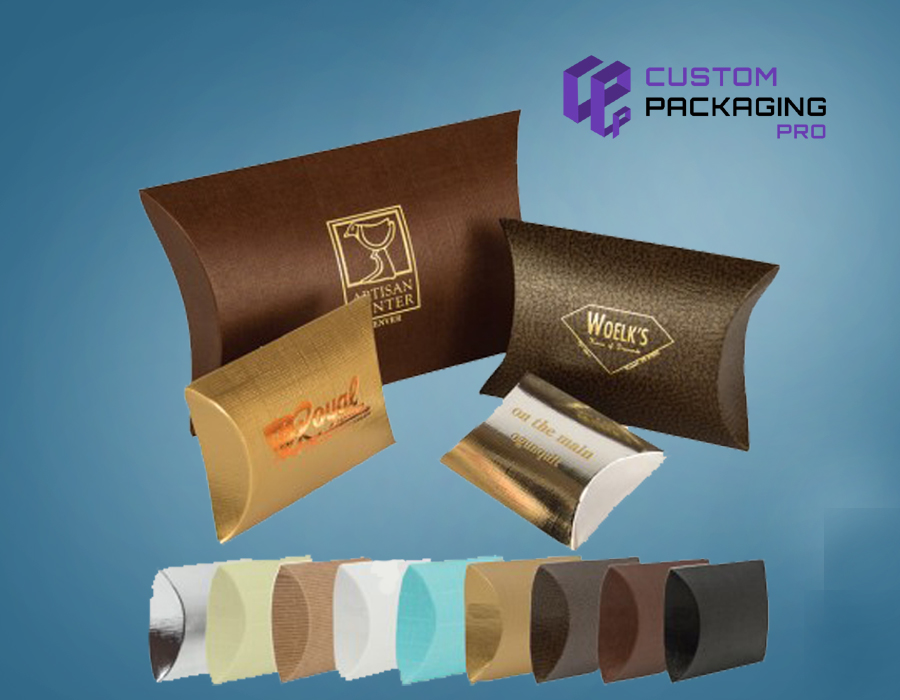 What are the different types of pillow box packaging?