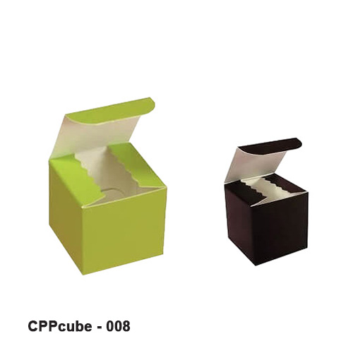 Custom Printed Gift Cube Boxes