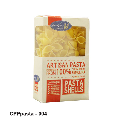 printed pasta boxes