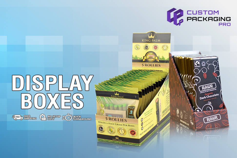 Creative Display Boxes Designs for Different Products