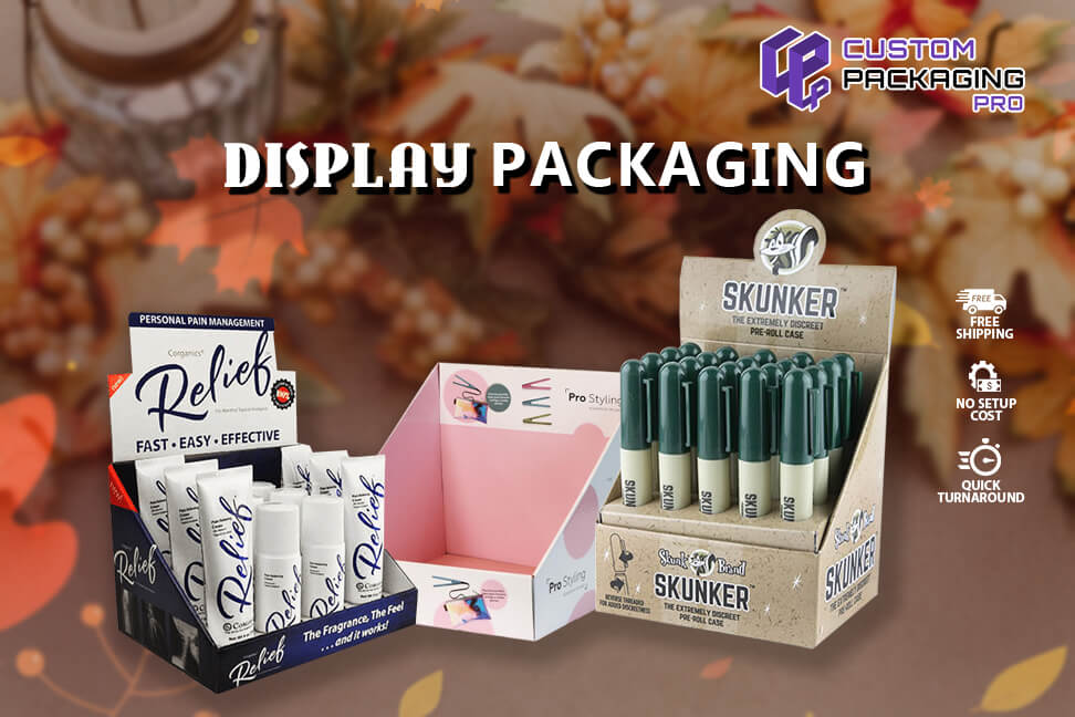 Custom Printed Display Packaging Thanksgiving Sale