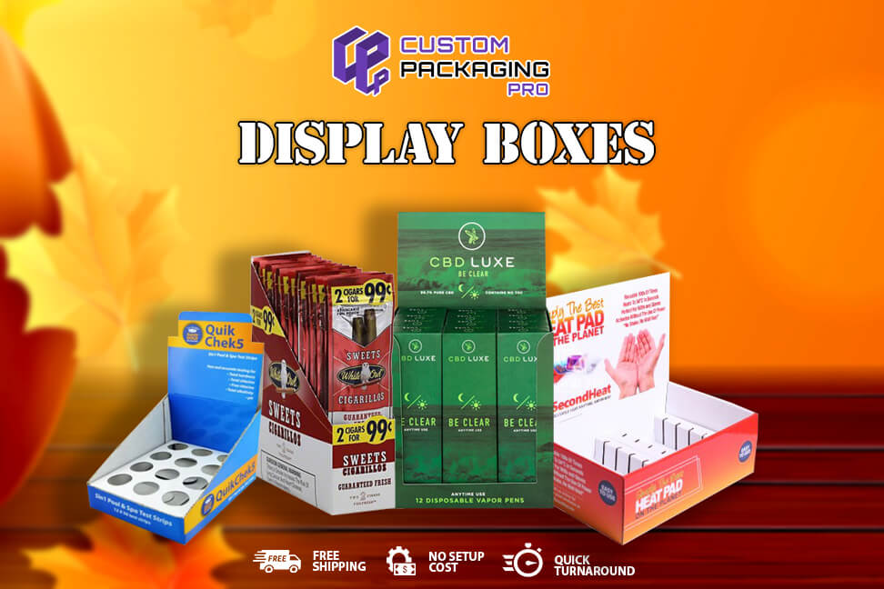 Get Cardboard Display Boxes Wholesale with Thanksgiving Discount