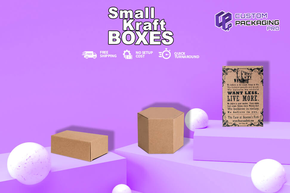 Small Kraft Boxes to Order at Wholesale