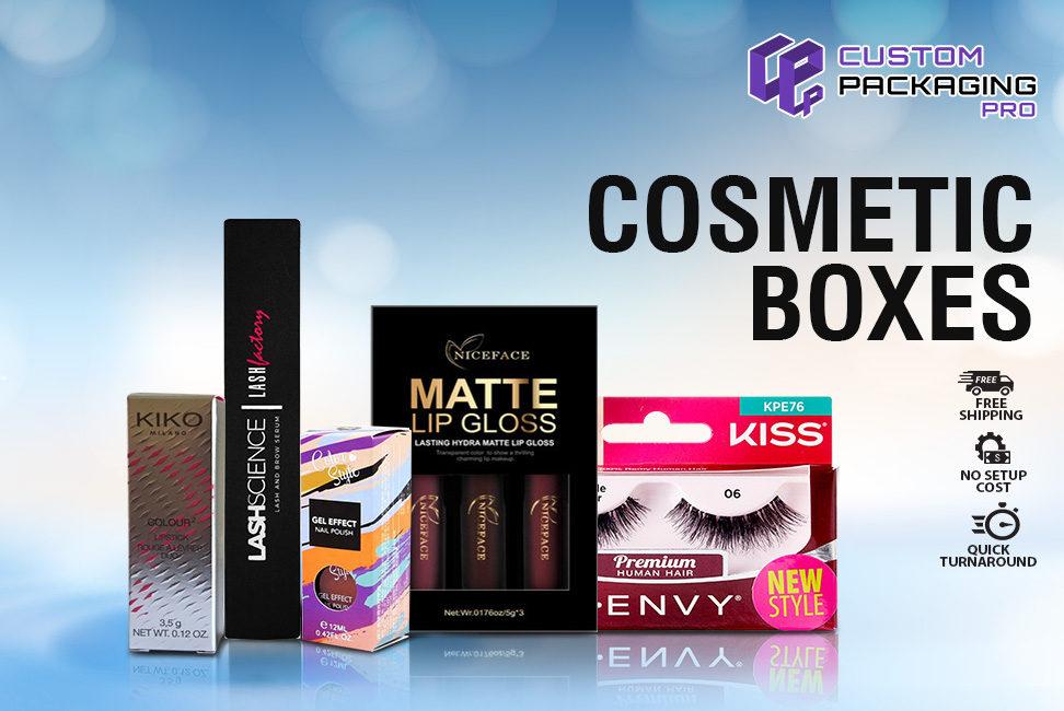 Cosmetic Boxes with Logo- Best Advertising Solution