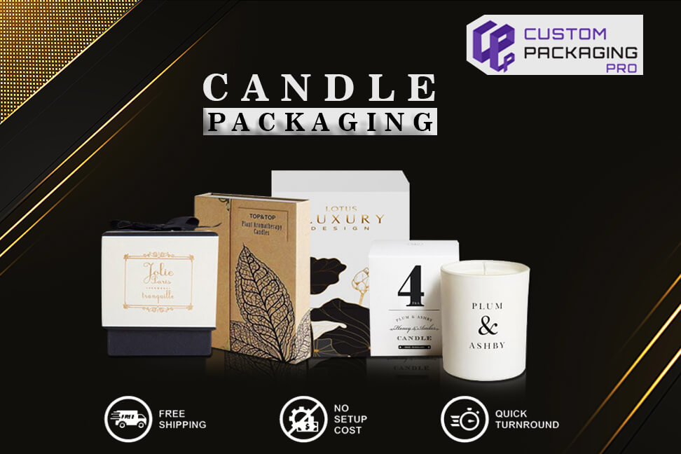 Economical Custom Candle Packaging Cardboard Boxes