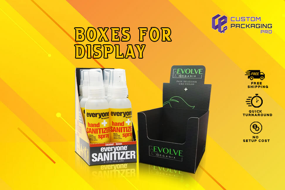 Represent Your Products Aesthetically with Boxes for Display