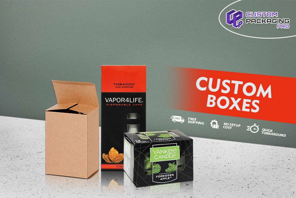 Exceptional Role of Custom Boxes to Stand out Product