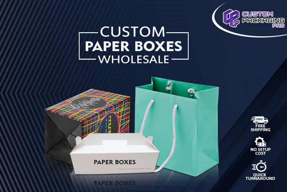 Custom Paper Boxes Wholesale Smoothly Pull the Buyers