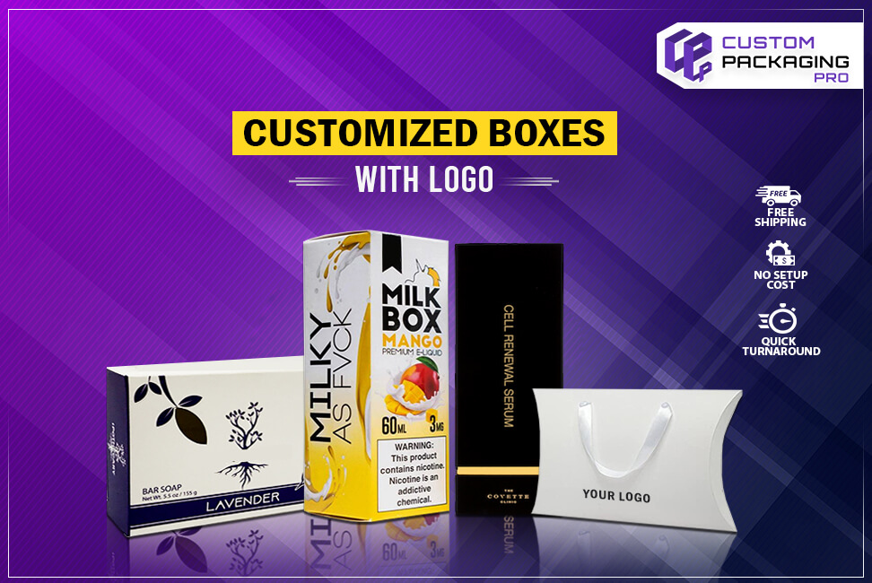 Customized Boxes with Logo Reflect Brand Identity