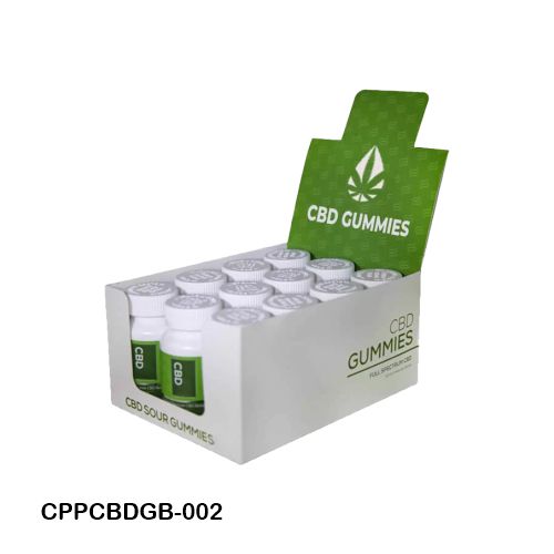 Custom CBD Gummies Boxes