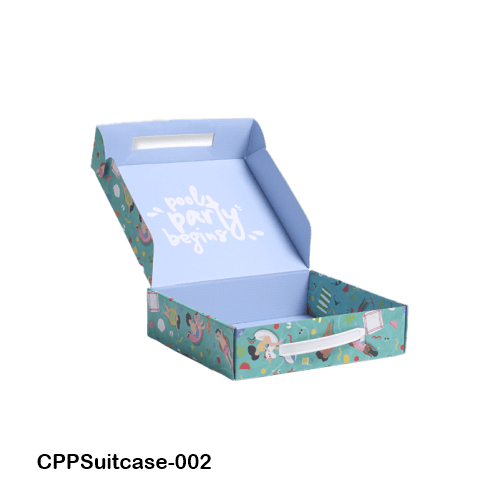 Custom Suitcase Style Packaging Boxes