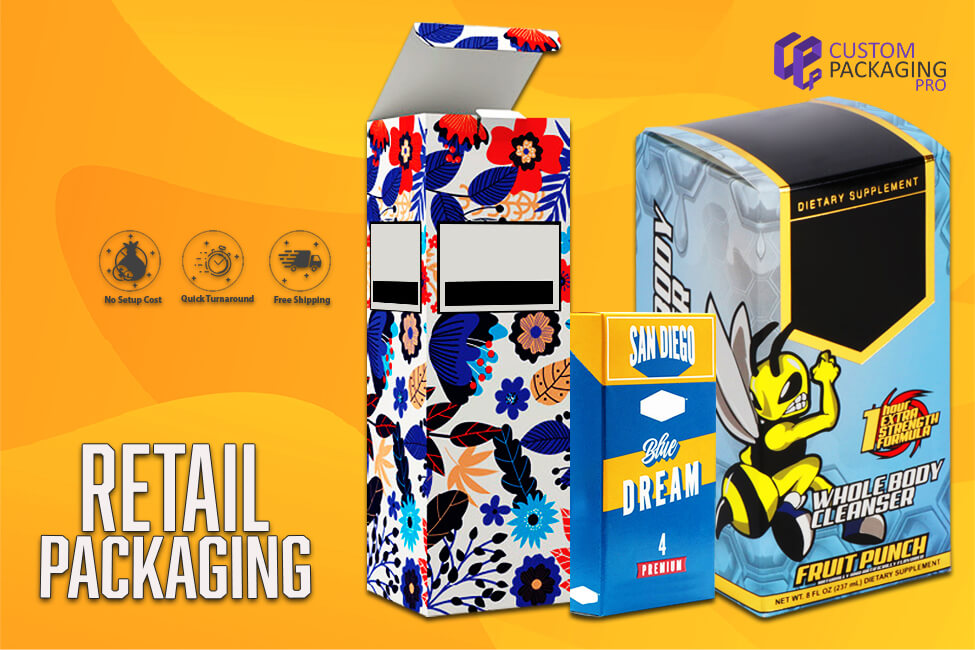 Brilliant and Showy Retail Packaging for Amazing Collection