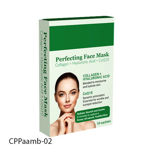 Printed Anti-Aging Mask Boxes
