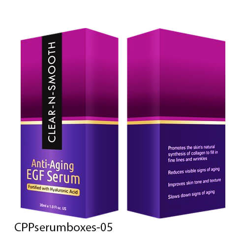Custom Serum Packaging Boxes