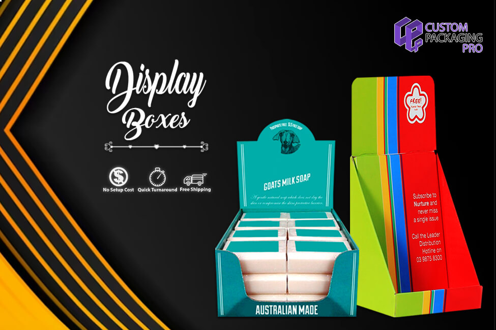 Display Boxes Create Impactful Impression in Limited Space