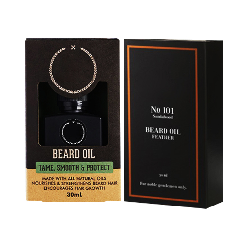 Custom Beard Oil Packaging