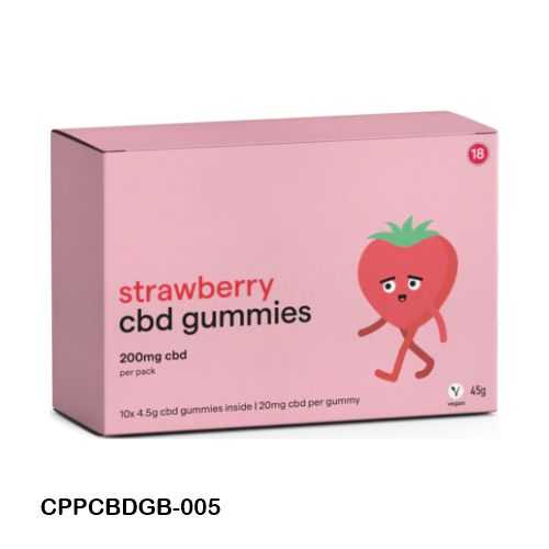 Printed CBD Gummies Boxes