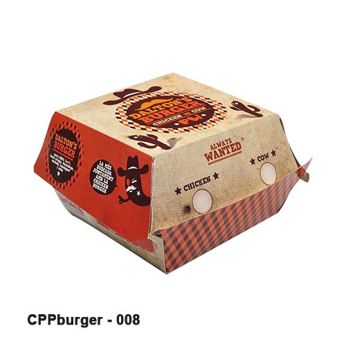 Burger Packaging Boxes Wholesale
