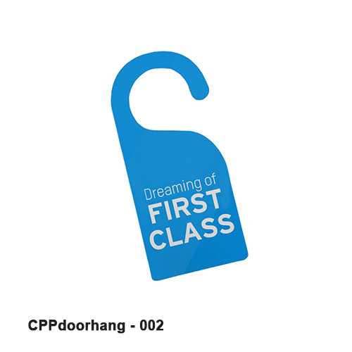 Custom Door Hanger Tag