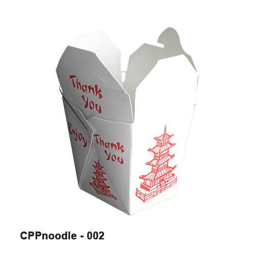 Printed Noodle Boxes