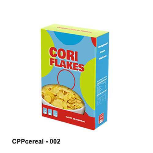 Custom Printed Cereal Packaging Boxes