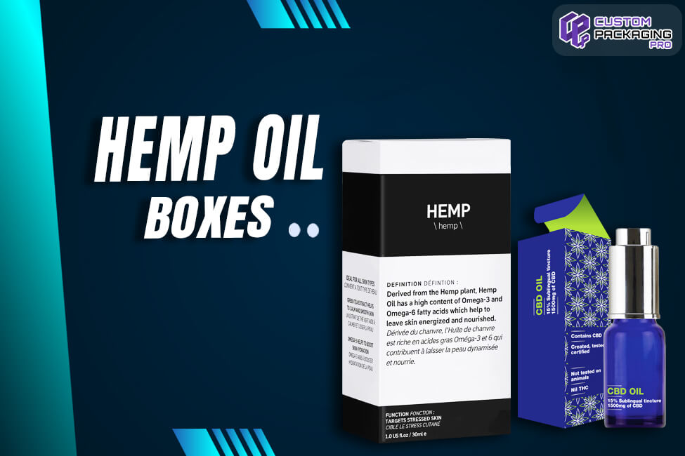 Hemp Oil Boxes