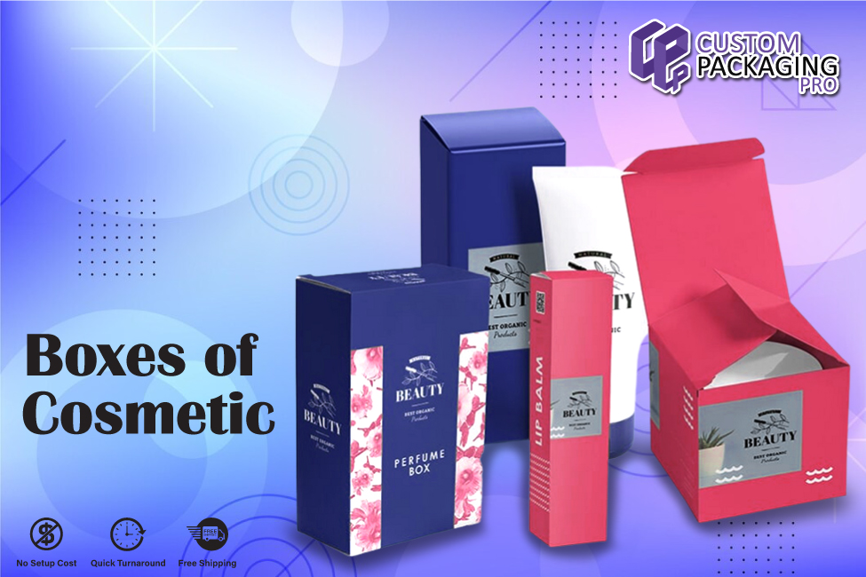 Boxes of Cosmetics