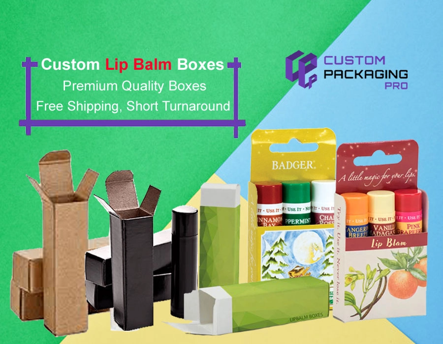 custom printed lip balm boxes