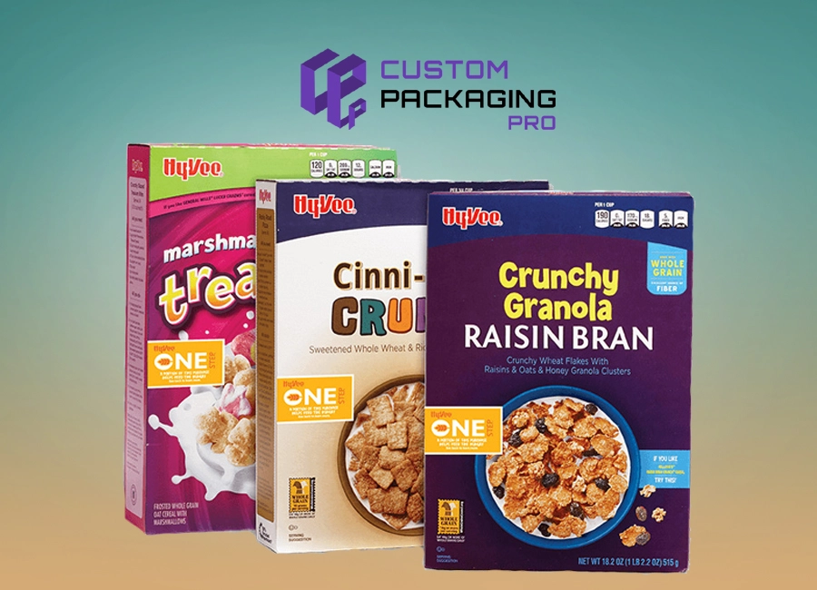 Custom cereal boxes wholesale