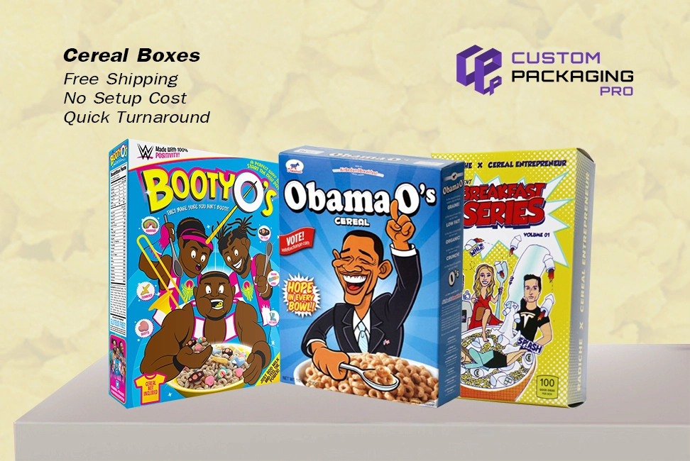 cereal boxes