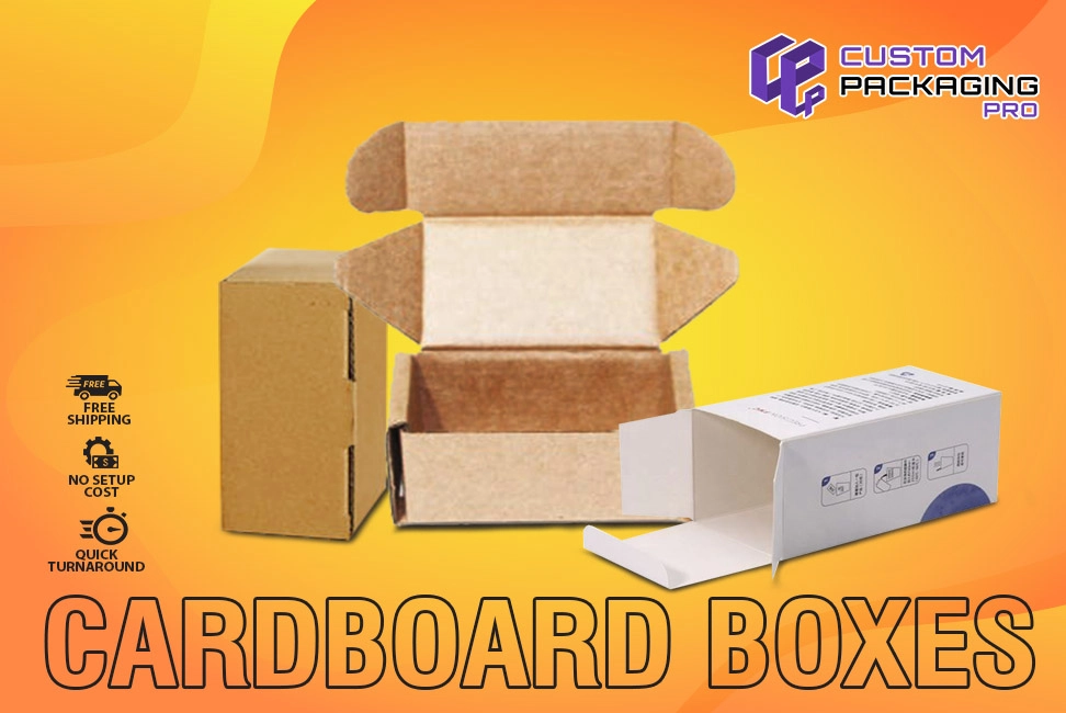 cardboard boxes