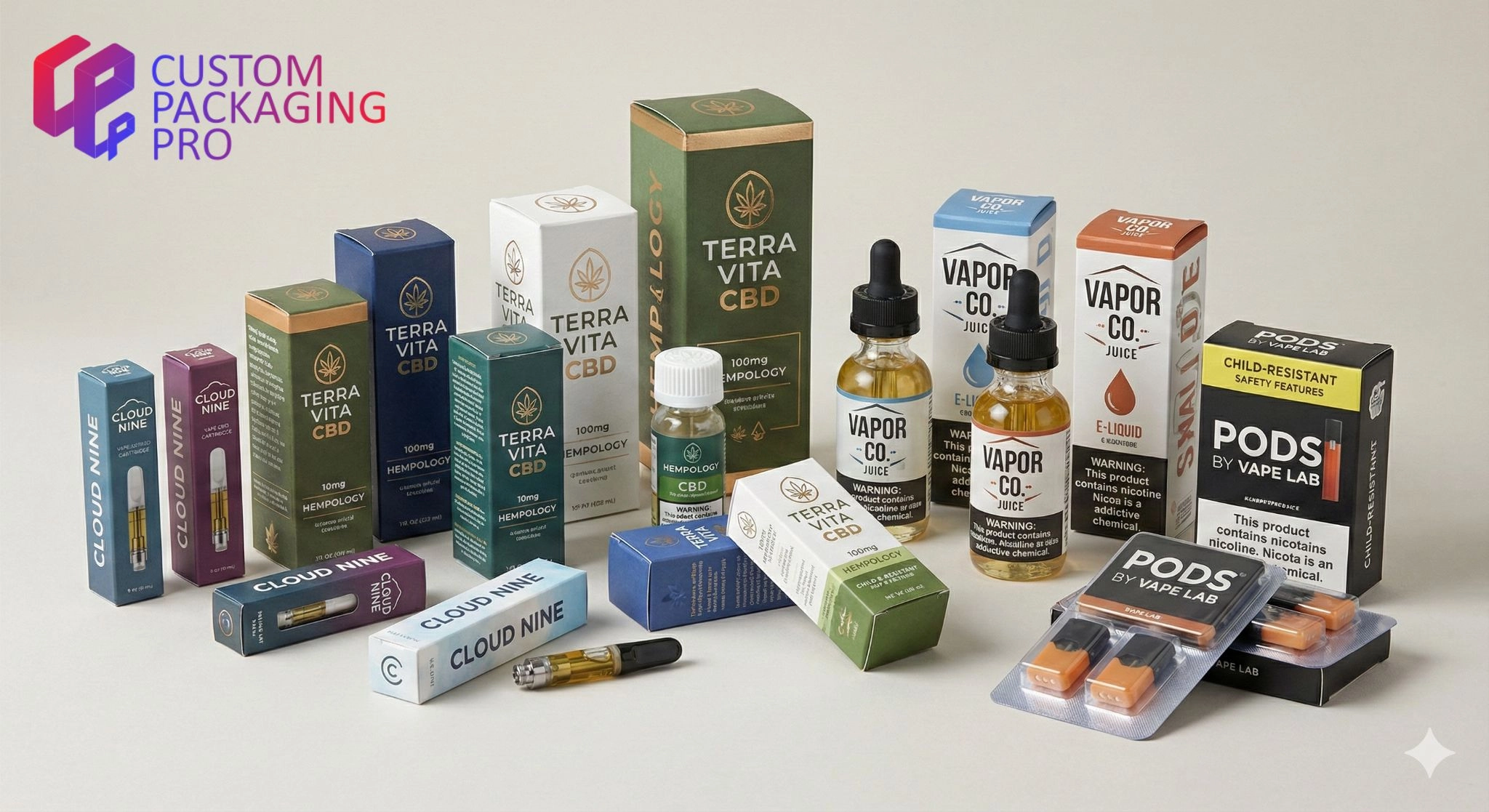 CBD and vape packaging