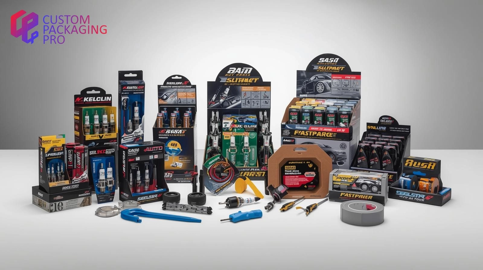 Auto Parts Display Packaging
