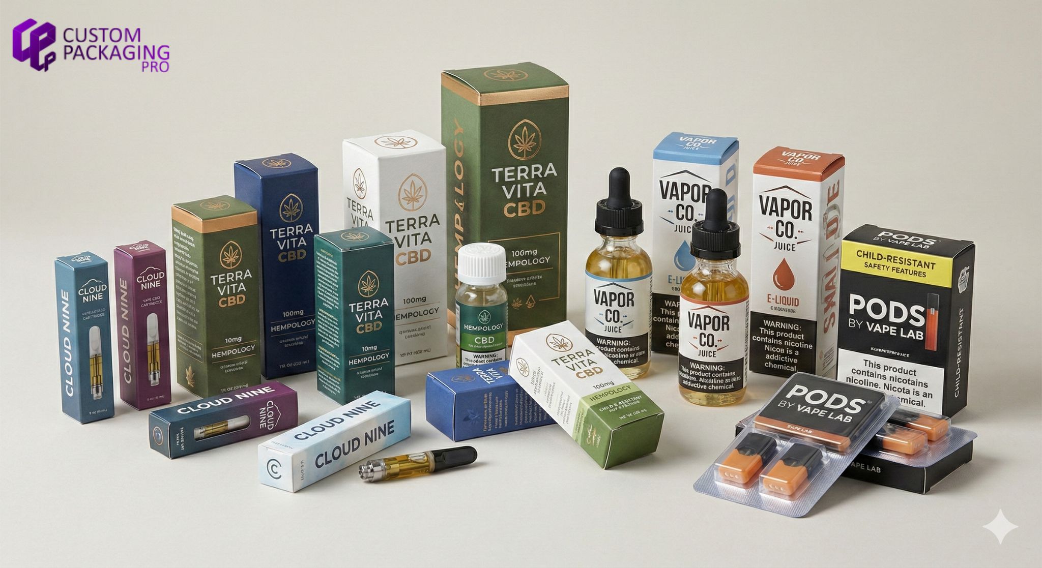 CBD and vape packaging