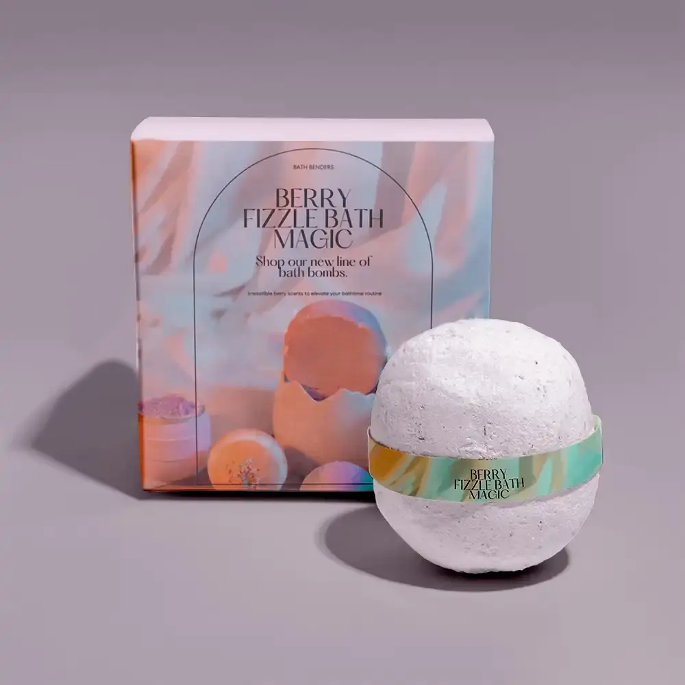 Custom Printed Bath Bomb Packaging Boxes Wholesale