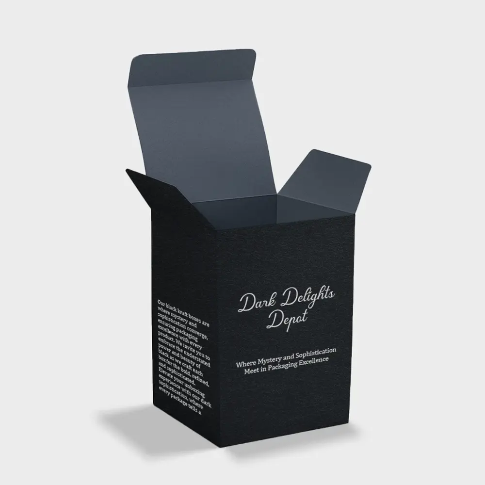Black Kraft Boxes