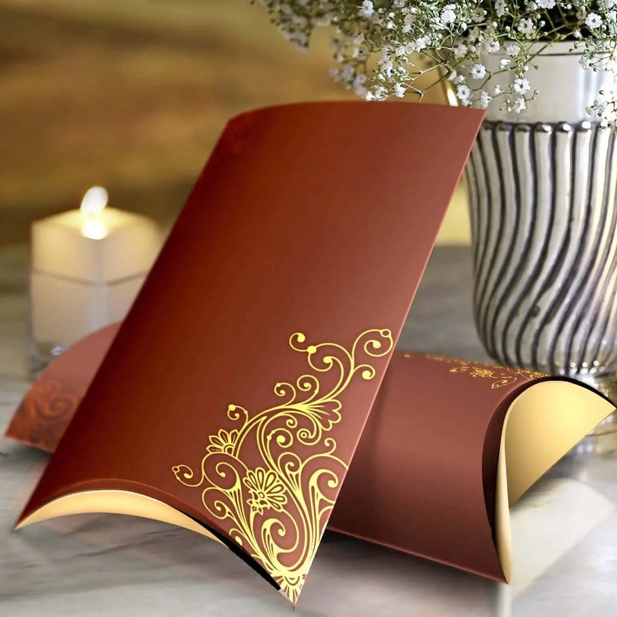 Custom Printed Pillow Packaging Boxes Wholesale