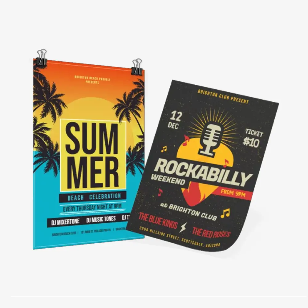 Custom Printed Posters at Wholesale