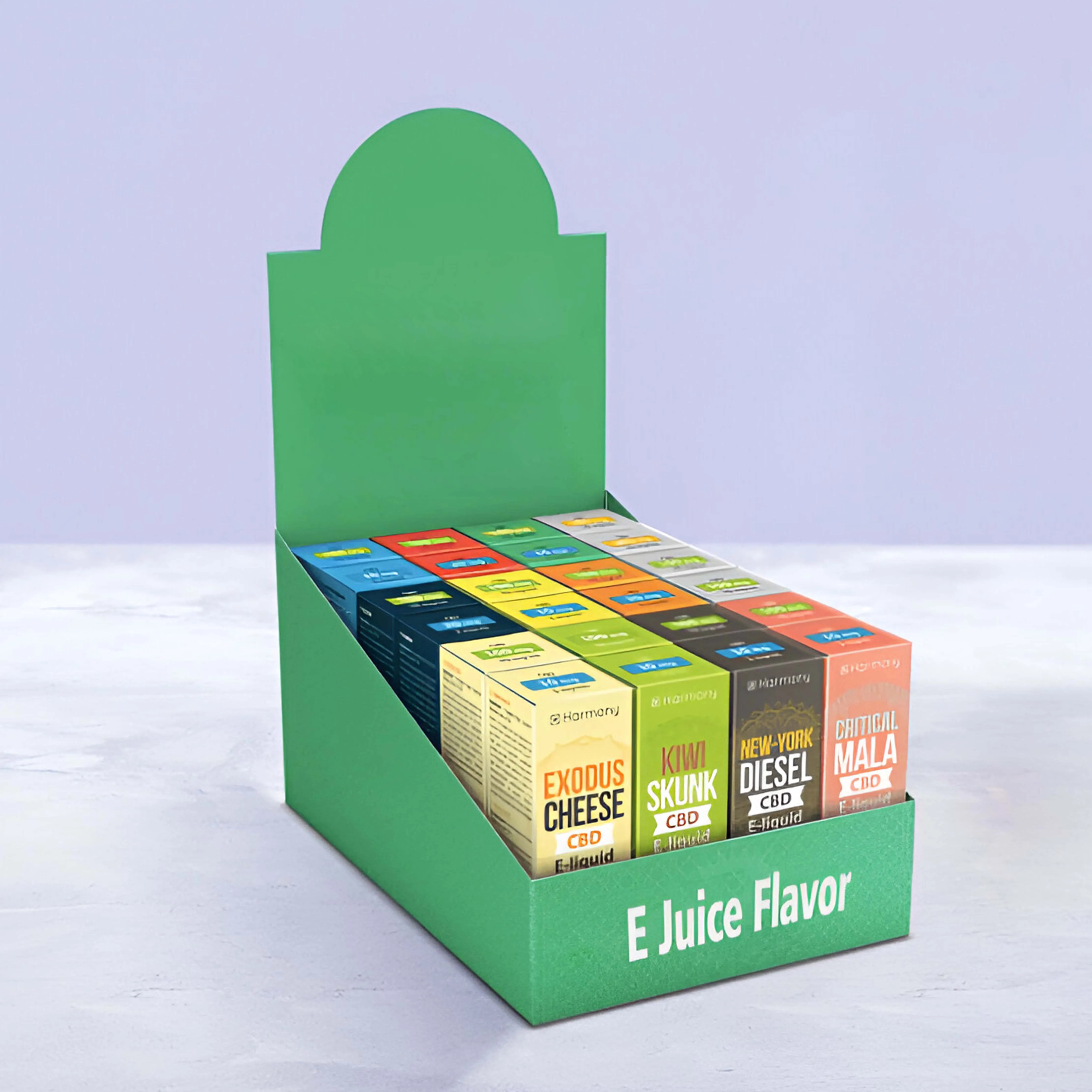 elfbar nachfüll pod läuft aus Acrylic Vape E-liquid Merchandising Display Stand main image 1