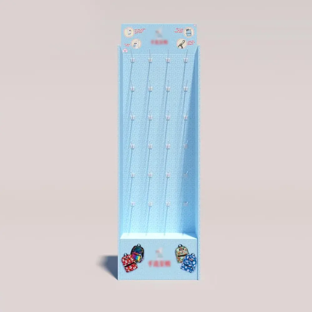 Hook/Peg Floor Display