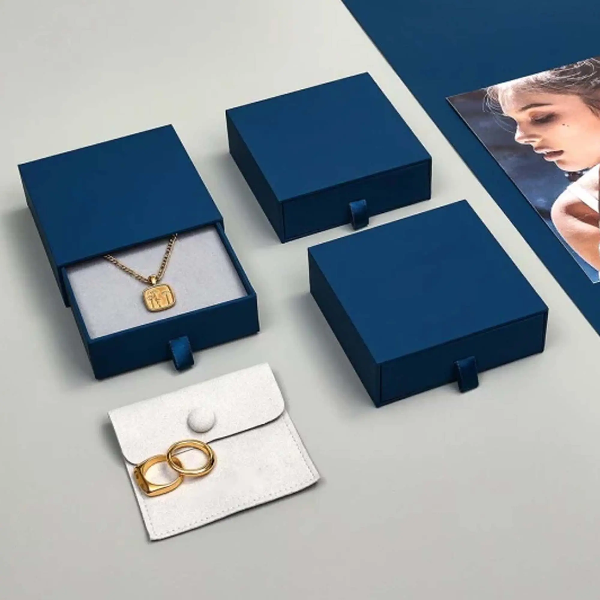 Custom Printed Necklace Packaging Boxes Wholesale
