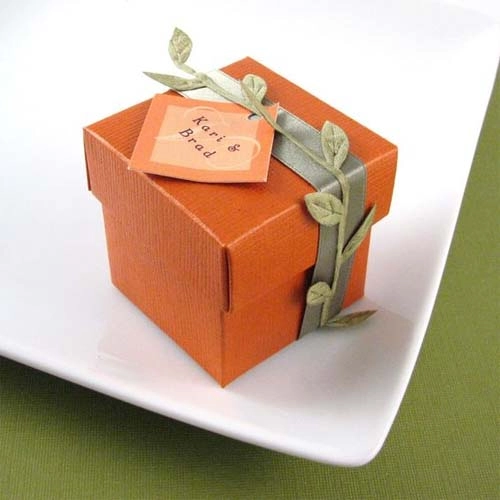 Custom Square Favor Boxes