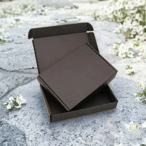 Black Mailer Packaging Boxes