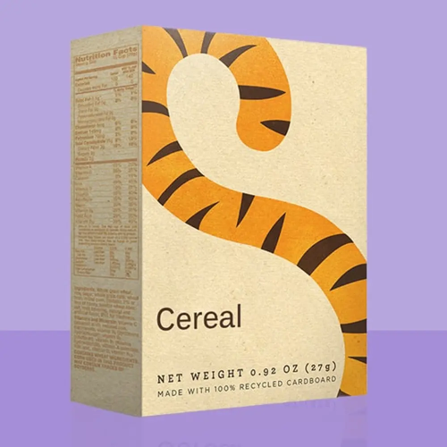 Printed Cardboard Cereal Boxes