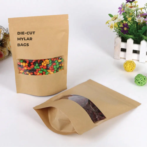 Custom Die-Cut Mylar Packaging Bags