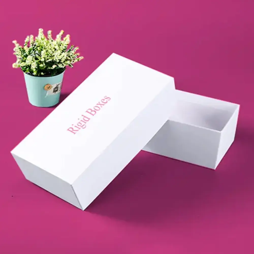 White Rigid Gift Packaging Boxes