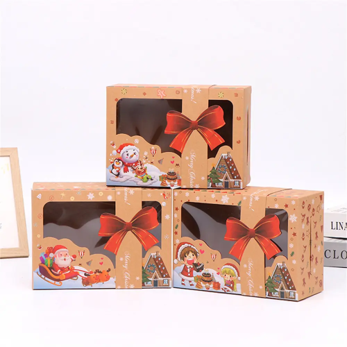 Printed Kraft Gift Boxes