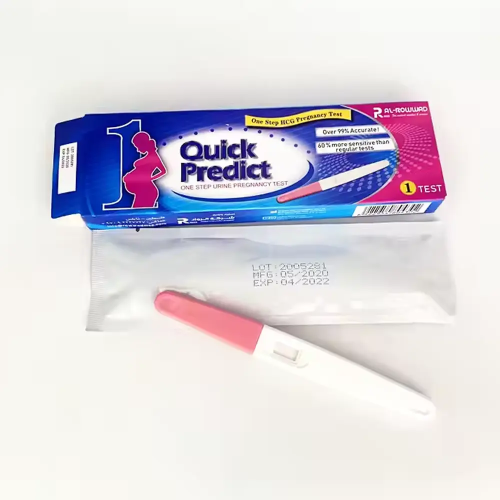 Printed Pregnancy Testing Kit Boxes